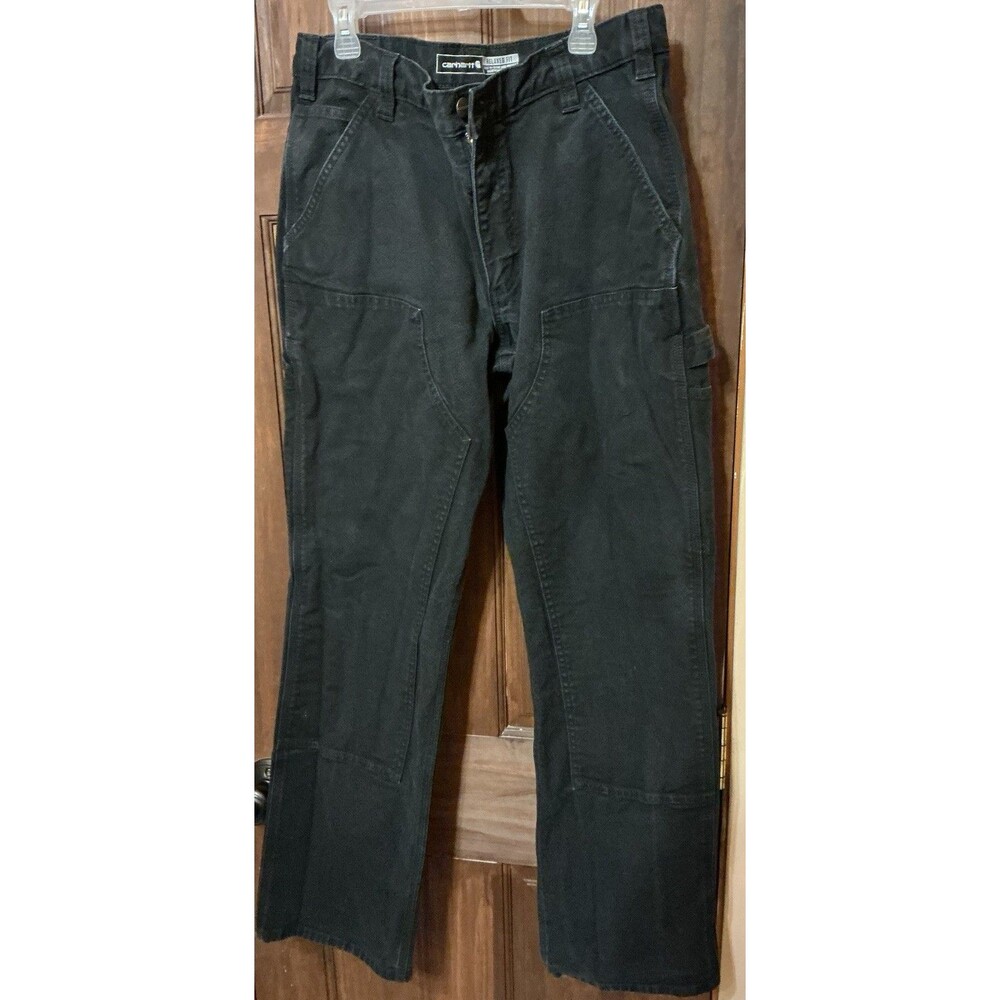 Carhartt Rugged Flex Relaxed Fit Duck Double Front Utility Work Pants 33x32
